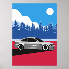 POSTER BMW E46