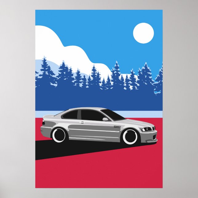 POSTER BMW E46 (Frente)