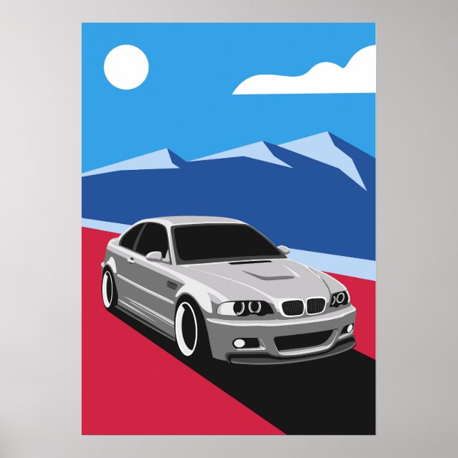 POSTER BMW E46 (Frente)