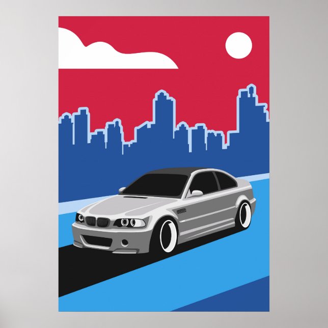 POSTER BMW E46 (Frente)