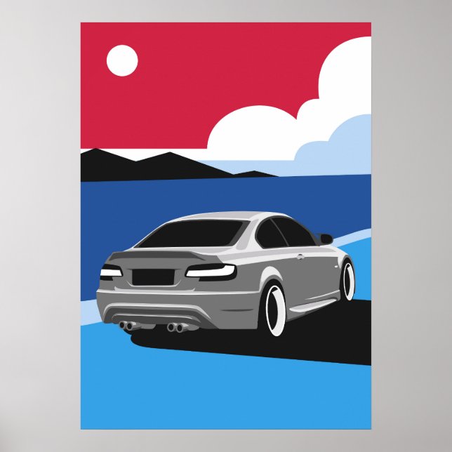 POSTER BMW E92 (Frente)