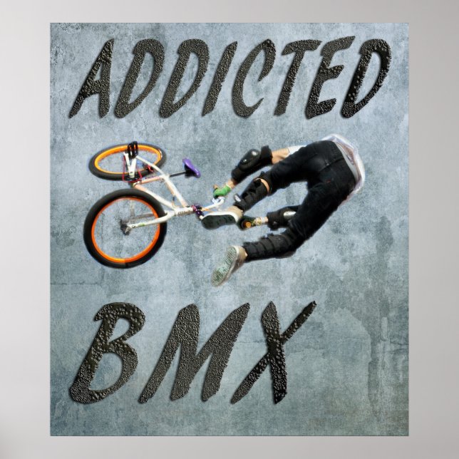 Pôster BMX 11, Copyright Karen J Williams (Frente)