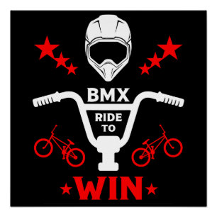 Pôster Bmx Bikers Freestyle