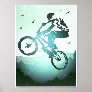 Poster Bmx - Bmx Bike - Impressão Bmx
