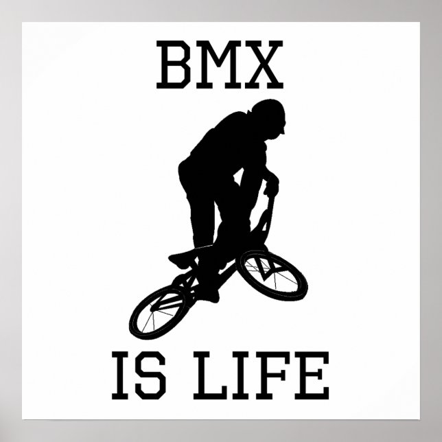 Poster BMX é vida (Frente)