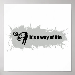 Poster BMX is a Way of Life