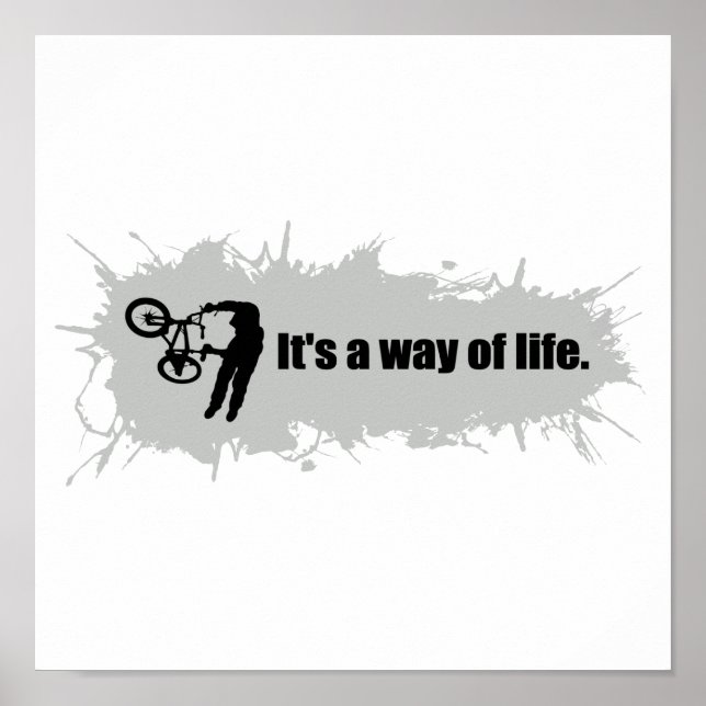 Poster BMX is a Way of Life (Frente)