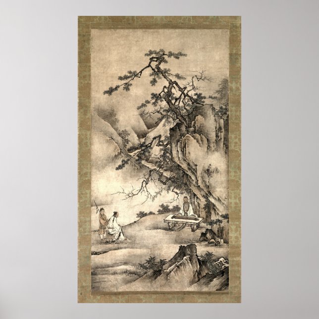 Poster Bo Ya Plays o Quin como Zhong Ziqi Listens (Frente)