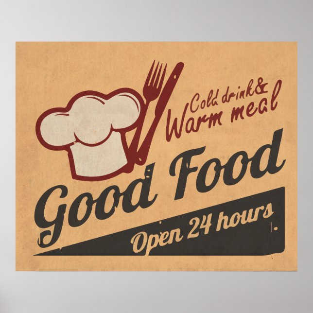Poster Boa Comida (Frente)