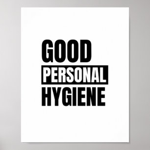 Poster Boa higiene pessoal