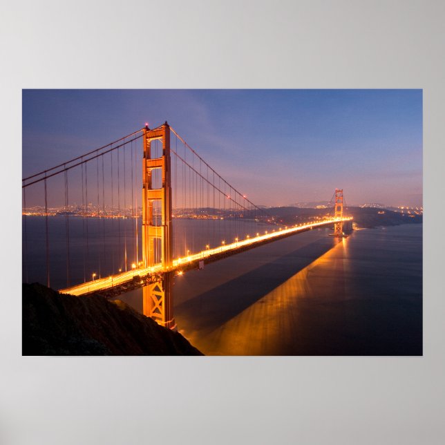Pôster "Boa noite na ponte Ouro" poster/impressão (Frente)