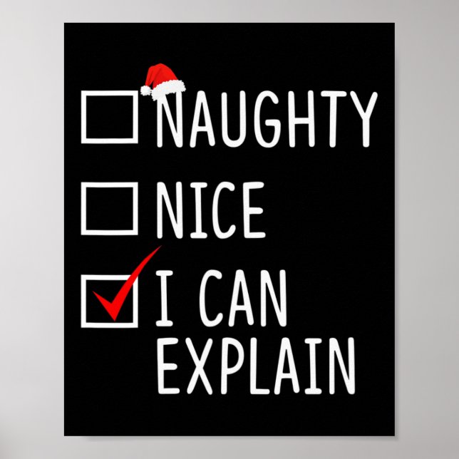 Poster Boa Noite Posso Explicar Papais noeis De Natal Eng (Frente)