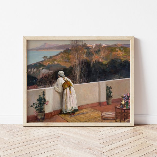 Poster Boa noite, Tangiers | Sir John Lavery (Criador carregado)