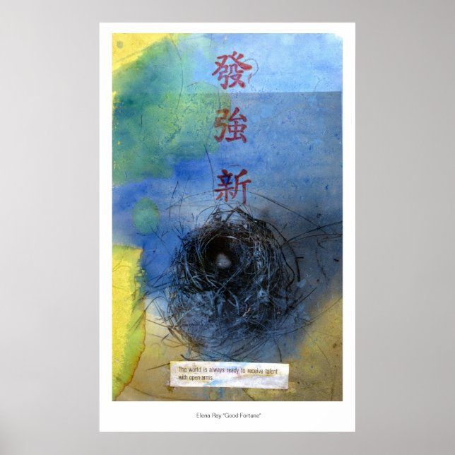 Pôster Boa sorte (Frente)