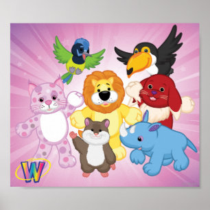 Poster Boa vinda a Webkinz!