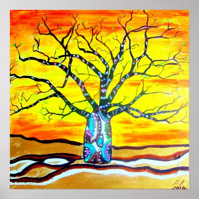 Poster Boab Gold (Frente)