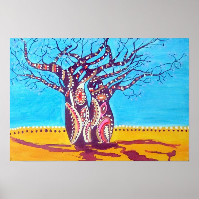 Pôster Boabs felizes (Frente)