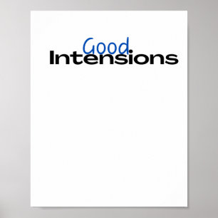 Poster Boas Intensidades Sticker
