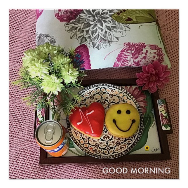 PÔSTER BOAS ROSQUINHAS DE MANHÃ (Frente)