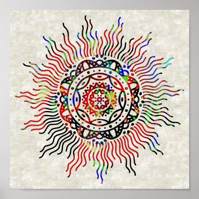 Poster Boas vibrações (Frente)