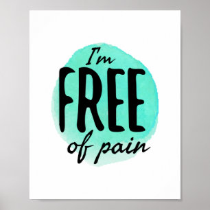 Poster boas vibrações motivacionais para os trabalhador