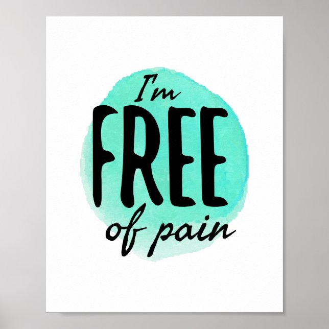 Poster boas vibrações motivacionais para os trabalhadores (Frente)