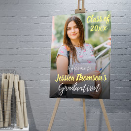 Poster Boas-vindas à Festa de formatura de fotos 2025