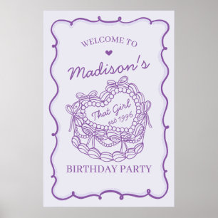 Poster Boas-Vindas A Garota Coquette Cake