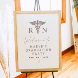 Poster Boas-vindas à graduação da enfermeira Dourada MAEV