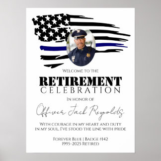 Poster Boas-vindas à Polícia