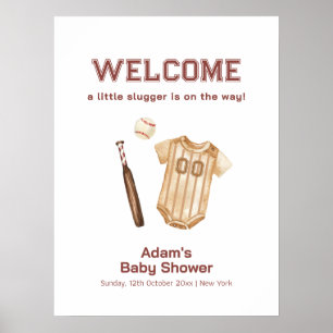 Poster Boas-vindas ao Chuveiro de Bebê do Batedor Boho Ne
