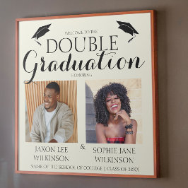 Poster Boas-vindas ao Cream Double Graduation 2 Photo Gra