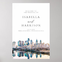 Poster Boas-vindas ao Destino de Skyline PHILADELPHIA