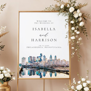 Poster Boas-vindas ao Destino de Skyline PHILADELPHIA
