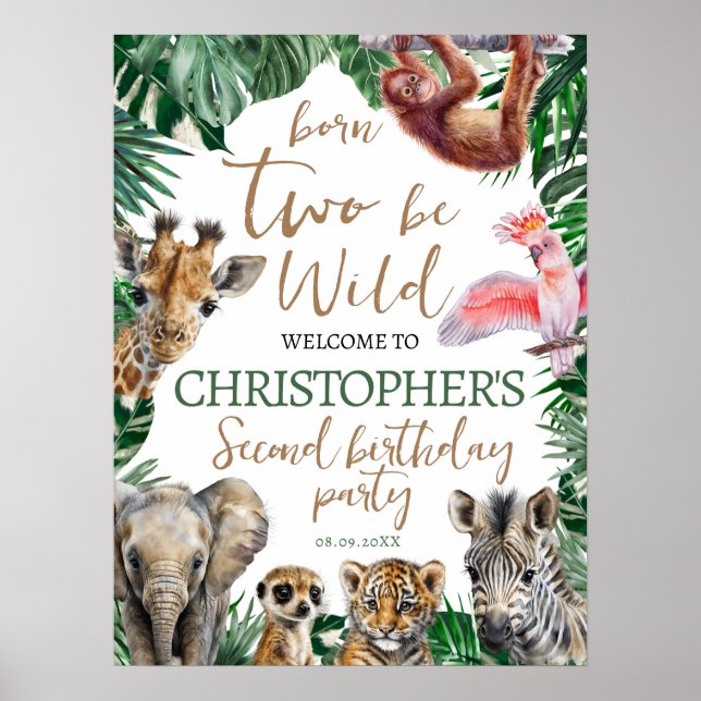 Poster Boas-vindas ao segundo aniversário de Crianças Jun (Frente)