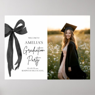 Poster Boas-vindas da Festa de Formatura Coquette com Laç