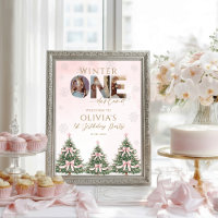 Boas-vindas de 1º Aniversário Winter Oneederland A