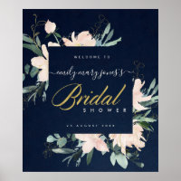 BOAS-VINDAS PARA CHÁ DE NOIVA COM ACRILINA FLORAL