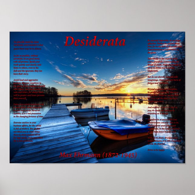 Poster Boat Dock (Frente)