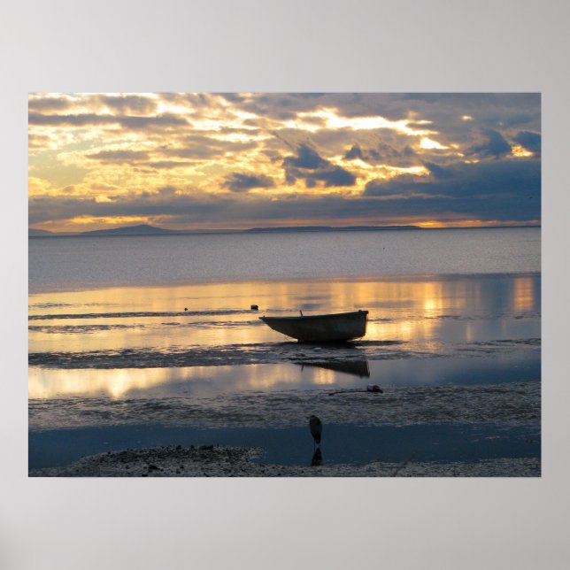 Pôster Boat e Heron (Frente)