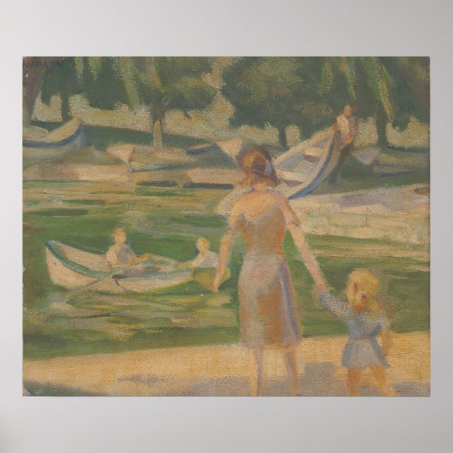 Poster Boat Livery - Brookside Zoo por Kulhanek (Frente)