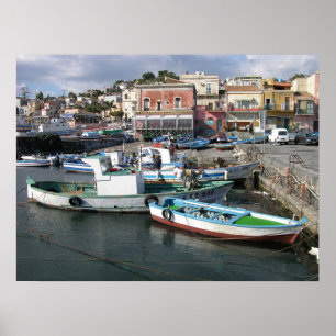 Pôster Boats de Trabalho