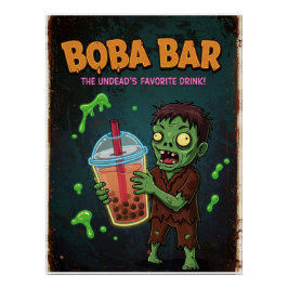 Pôster Boba Bar – O Favorito dos Mortos-Vivos... Cartaz G