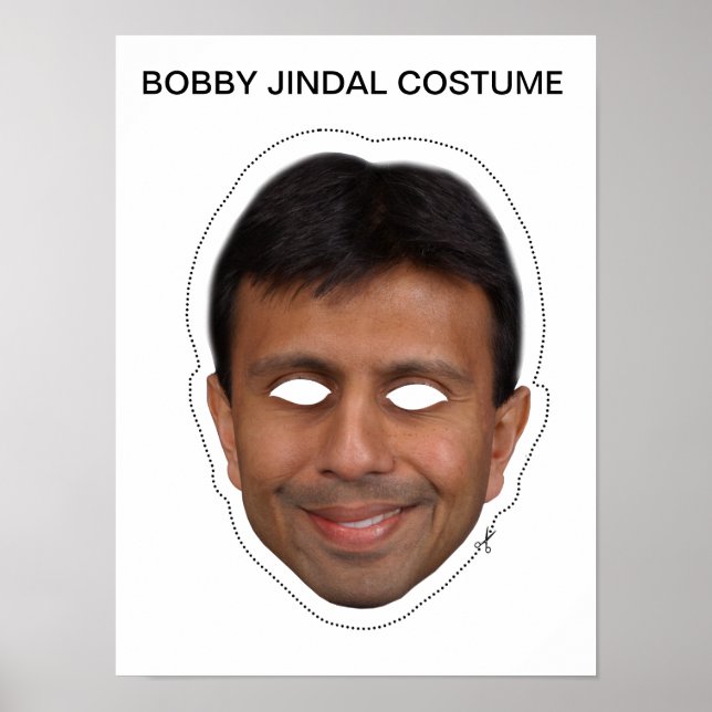 Poster Bobby Jindal Costume (Frente)