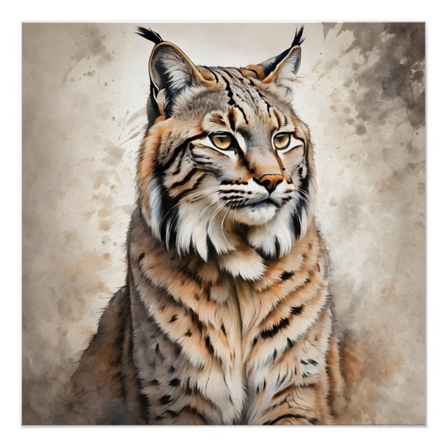 Pôster Bobcat no 3 Poster brilhante (Frente)