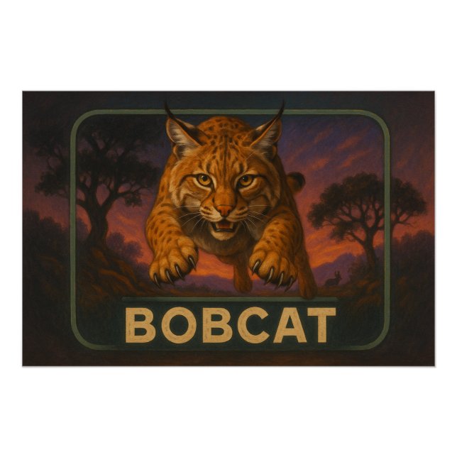 Pôster Bobcat Poster (Frente)