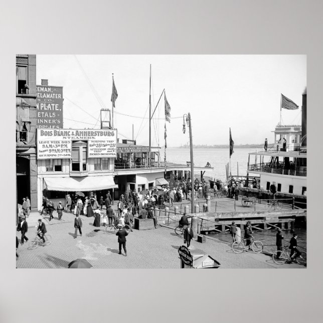 Pôster Boblo Boat Dock (Frente)