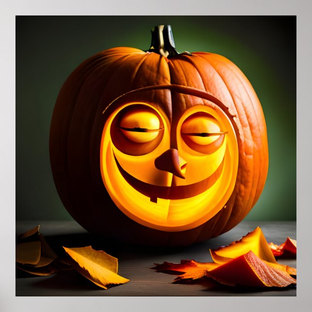 Poster Bobo Pumpkin Head (Frente)