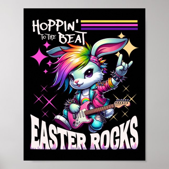 Poster Boca-branca-macacão-coelho-coelho-coroa-coelho (Frente)