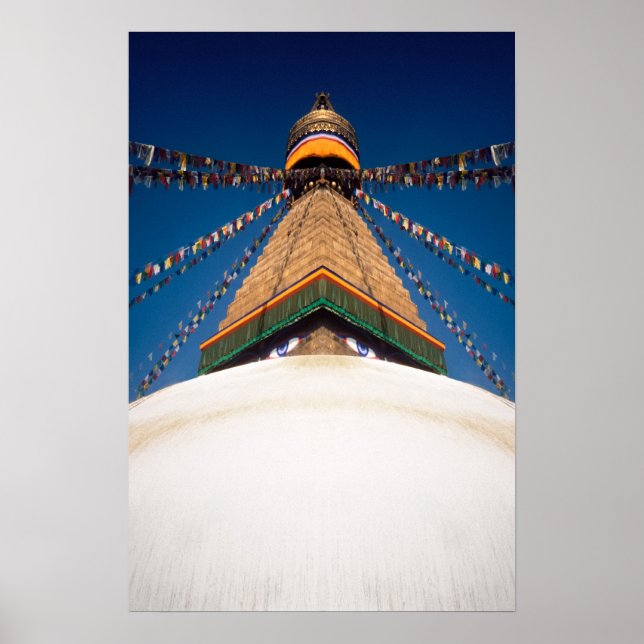 Poster Bodhnath Stupa (Frente)